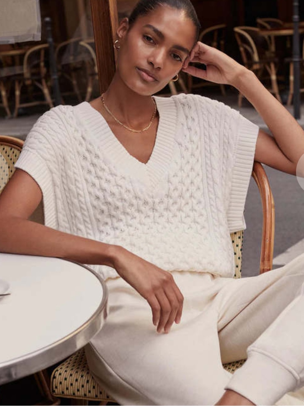 Varley Cable Oversized Vest